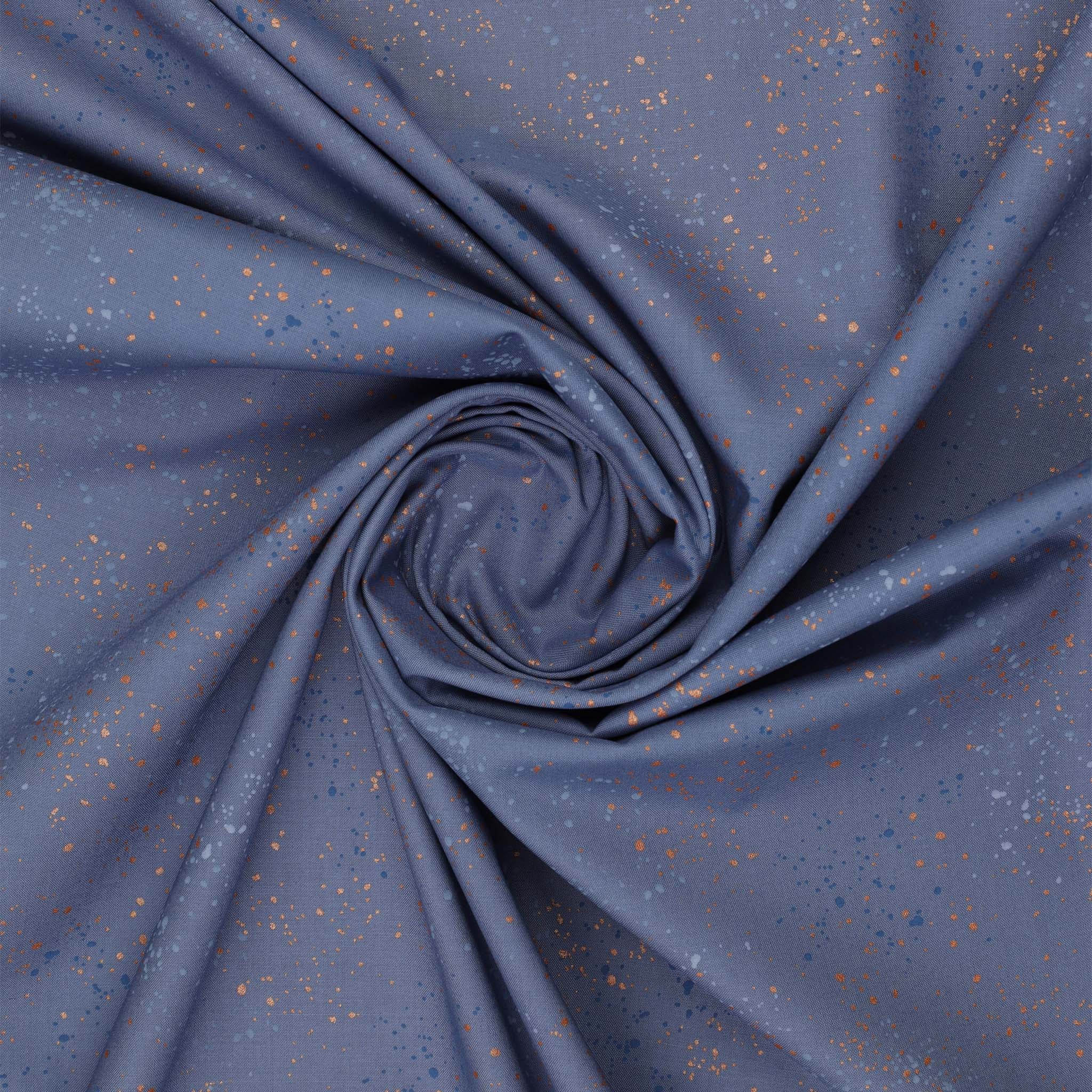 Speckled Metallic Fabric Collection - Denim - Image 3
