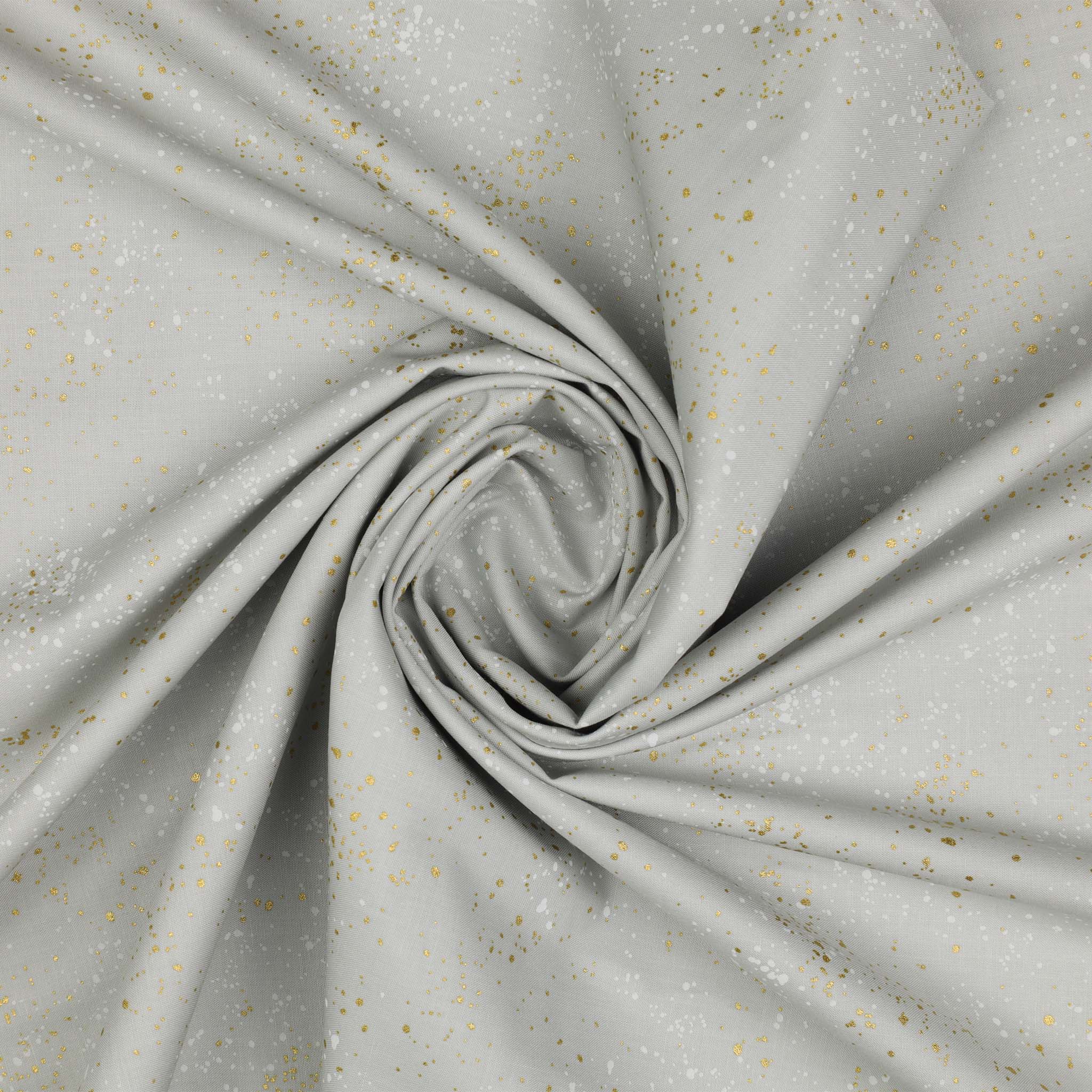 Speckled Metallic Fabric Collection - Dove - Image 3