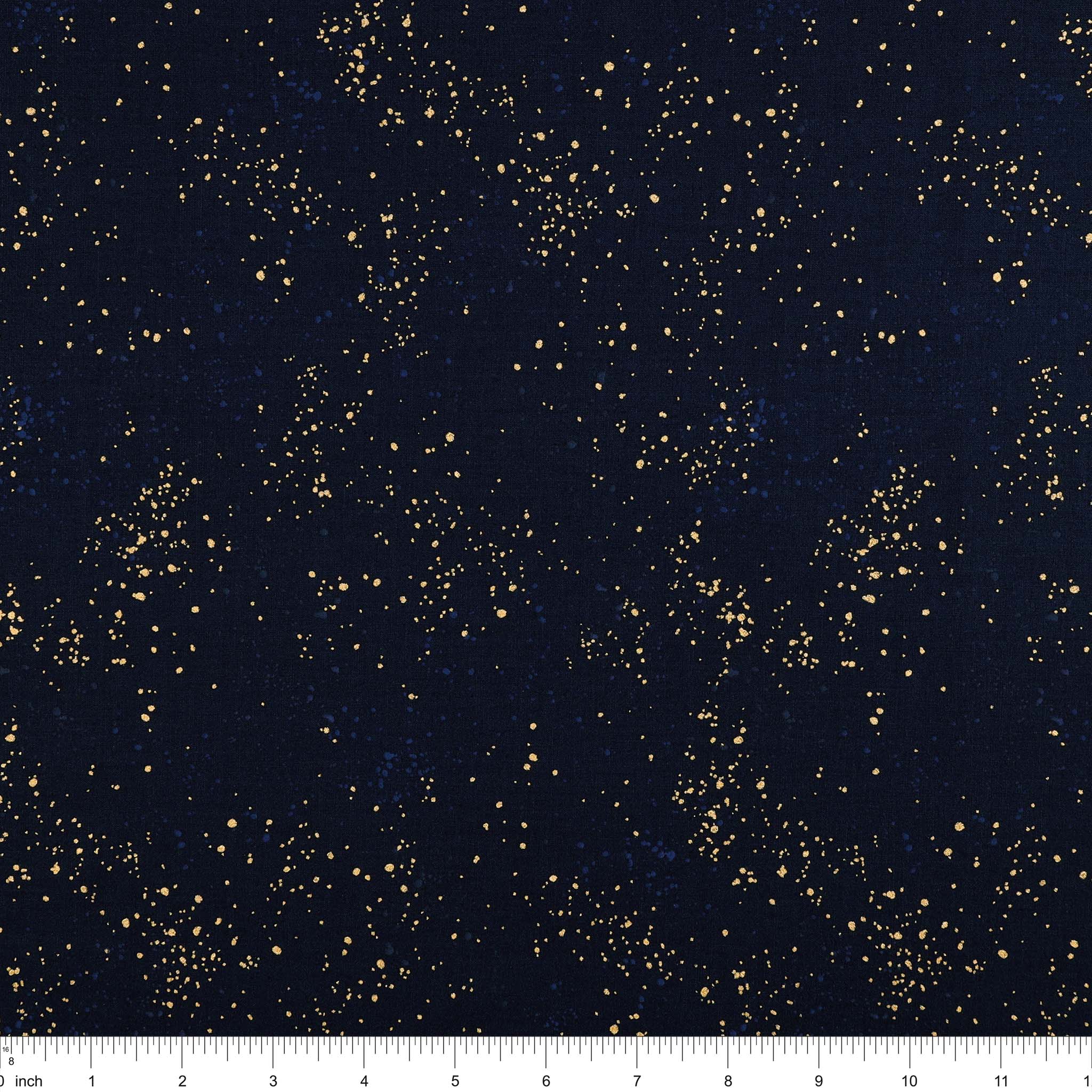 Speckled Metallic Fabric Collection - Navy - Image 2