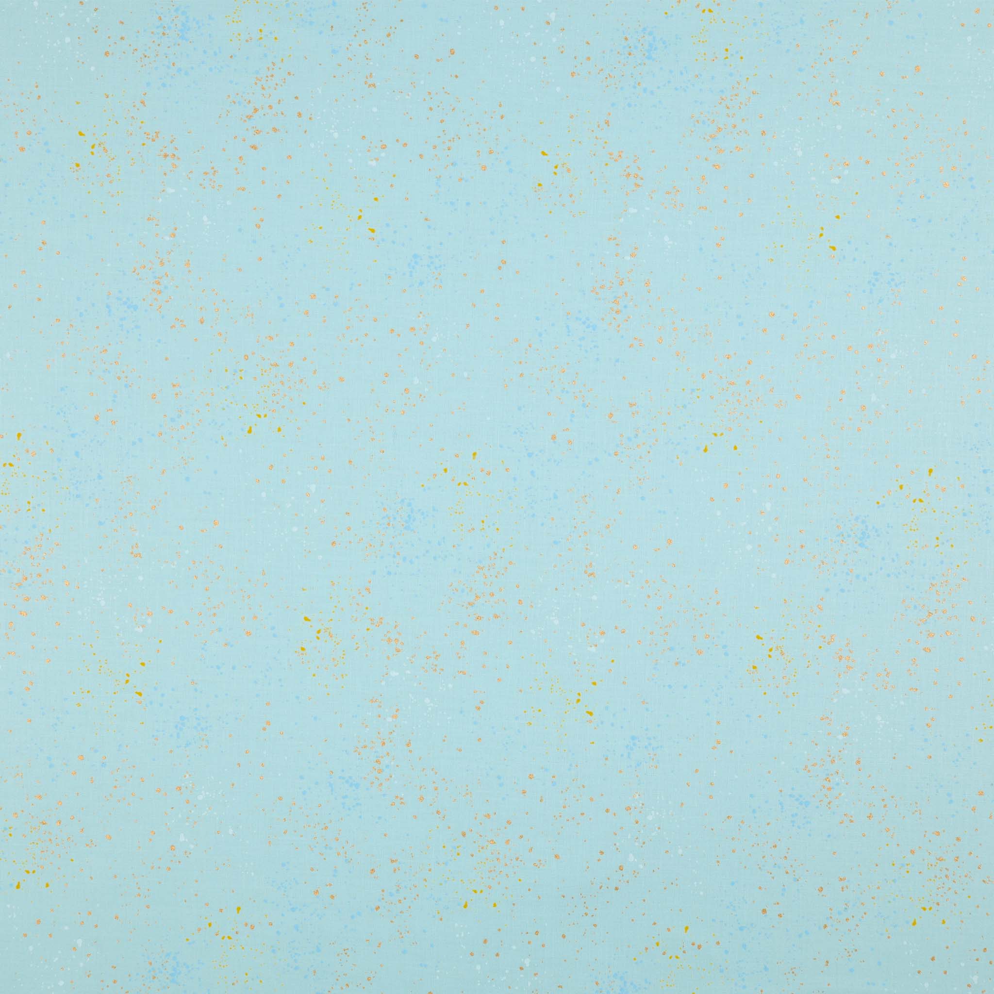 Speckled Metallic Fabric Collection - Polar