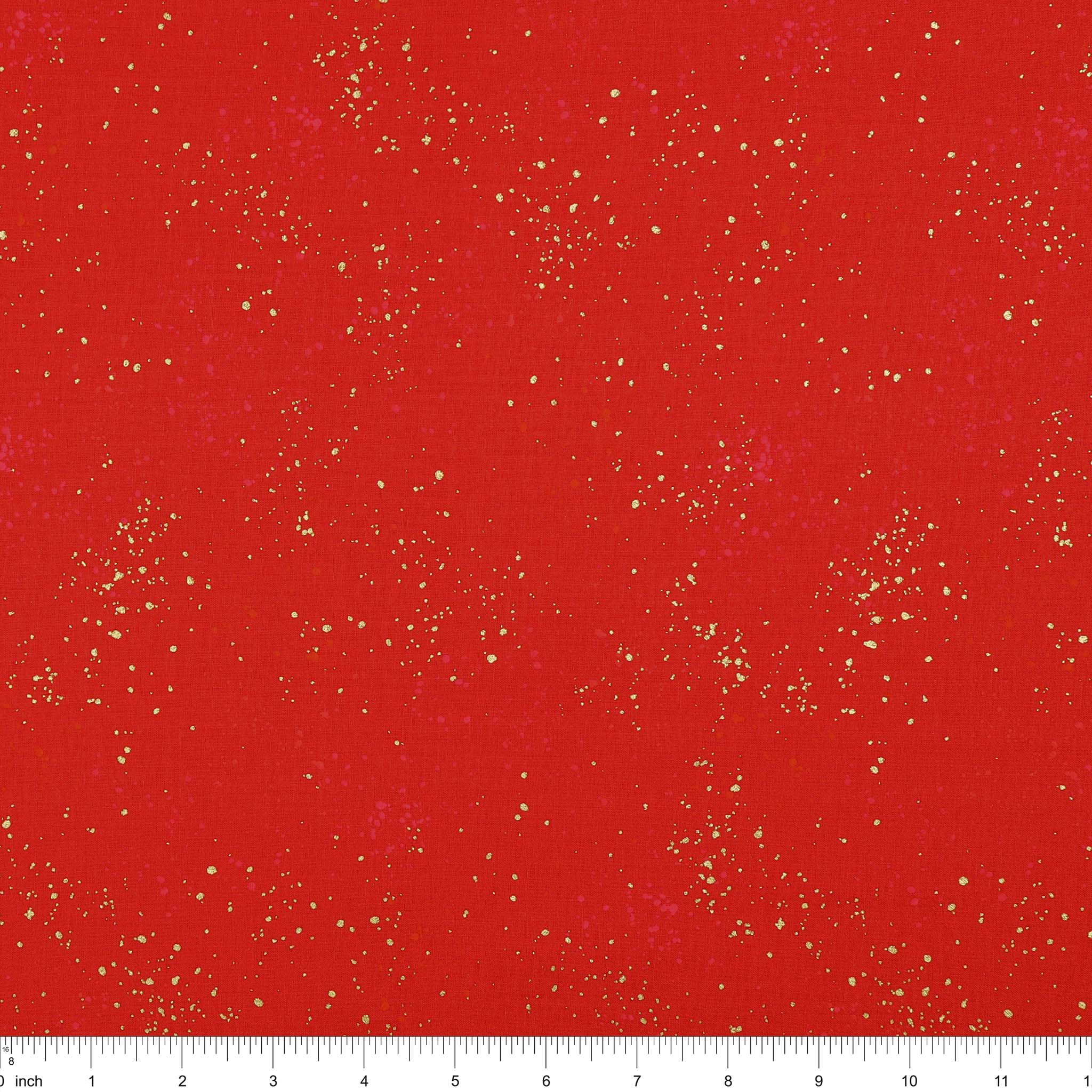 Speckled Metallic Fabric Collection - Scarlet - Image 2