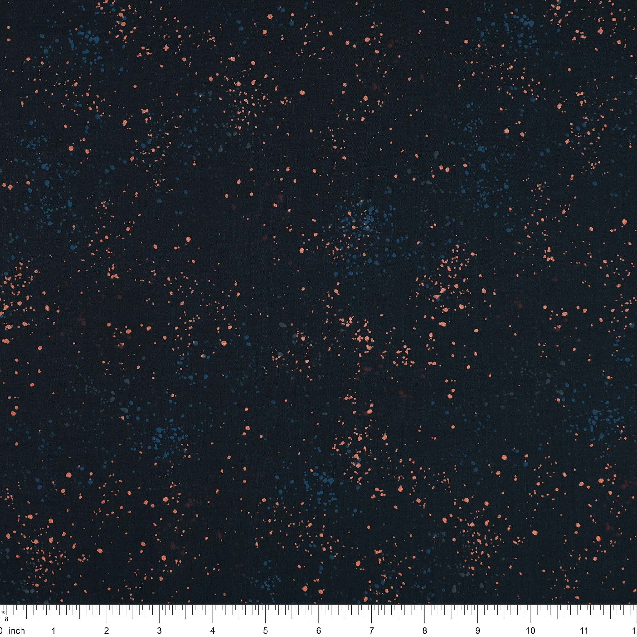 Speckled Metallic Fabric Collection - Teal Navy - Image 2