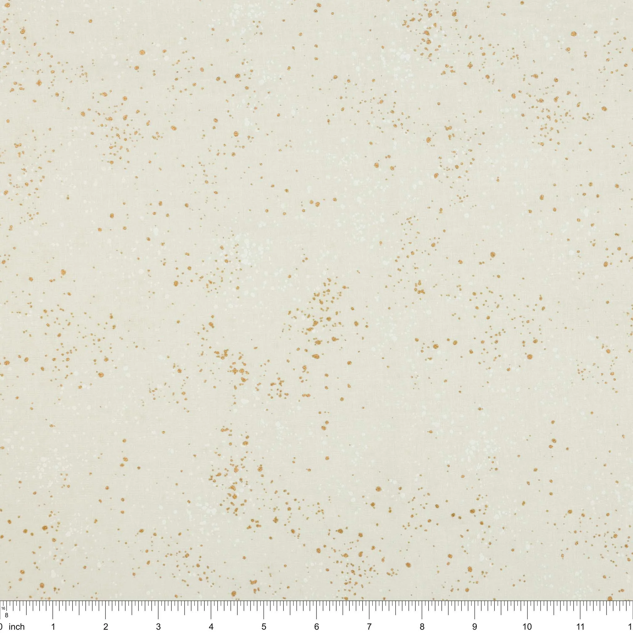Speckled Metallic Fabric Collection - White Gold - Image 2