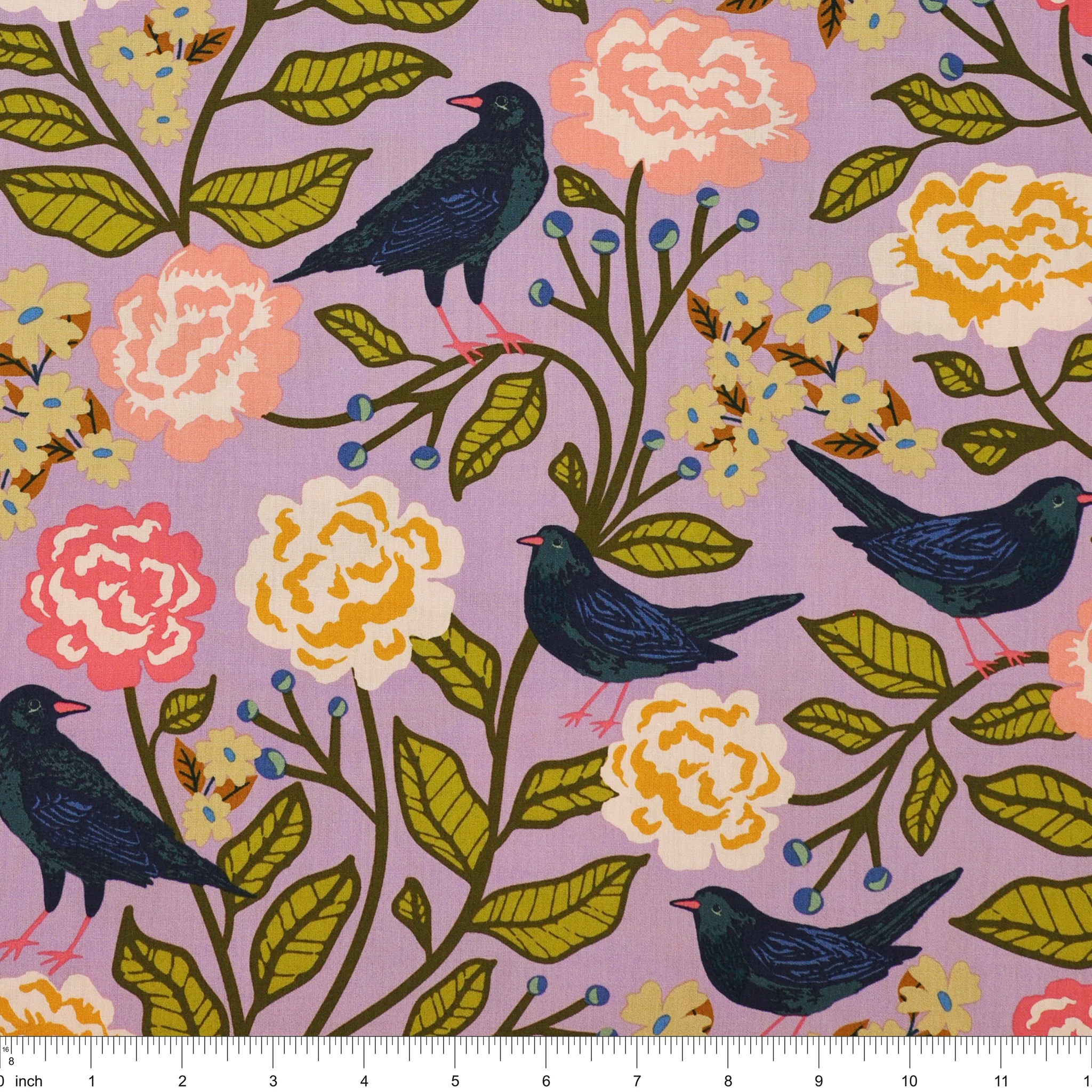 Starling Fabric Collection - Blackbird Canopy - Image 3