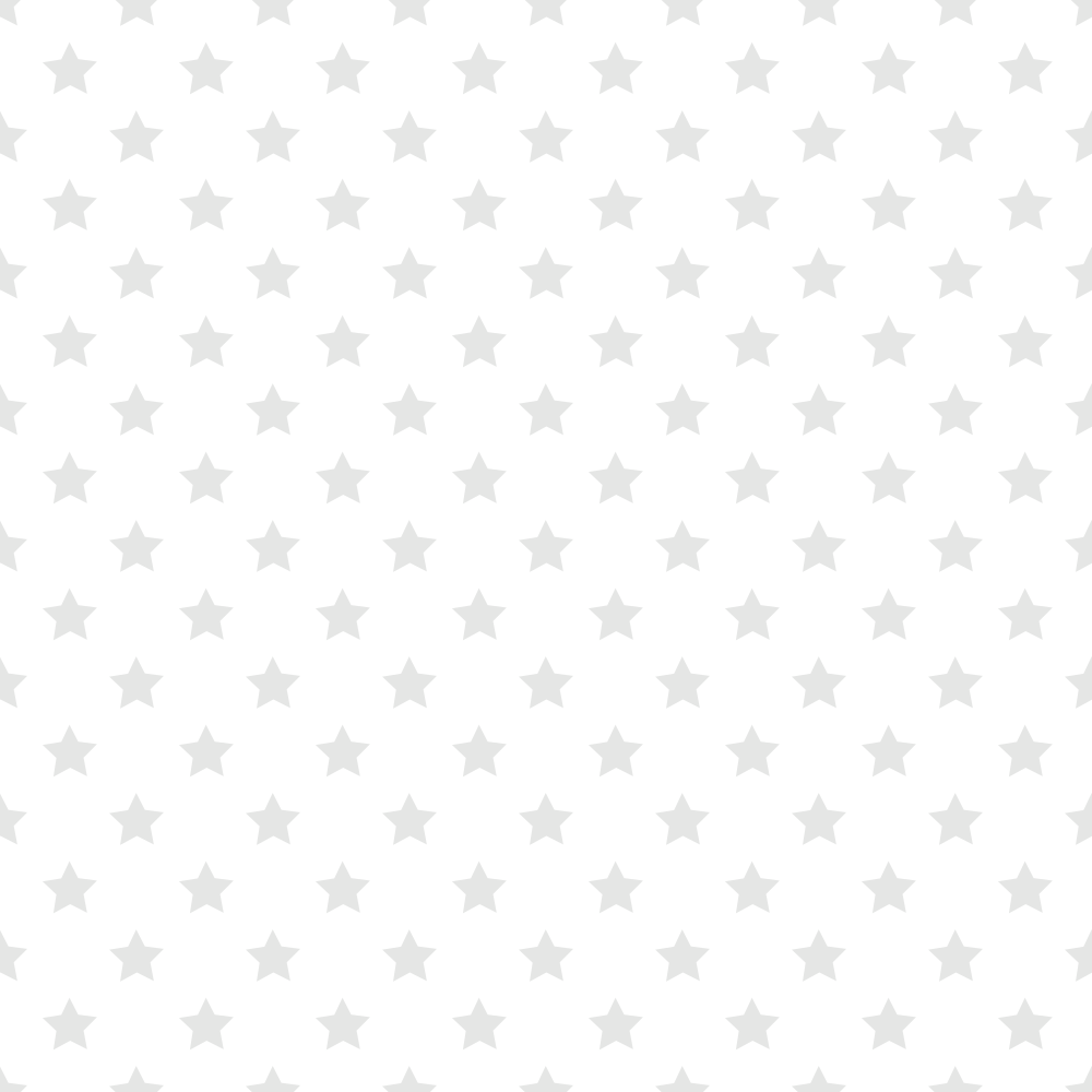 Stars Basics Fabric - Platinum on White