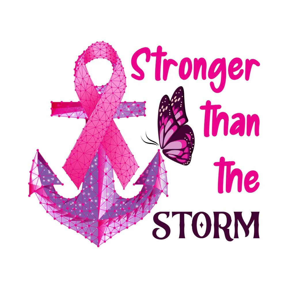 Stronger Than The Storm Fabric Panel