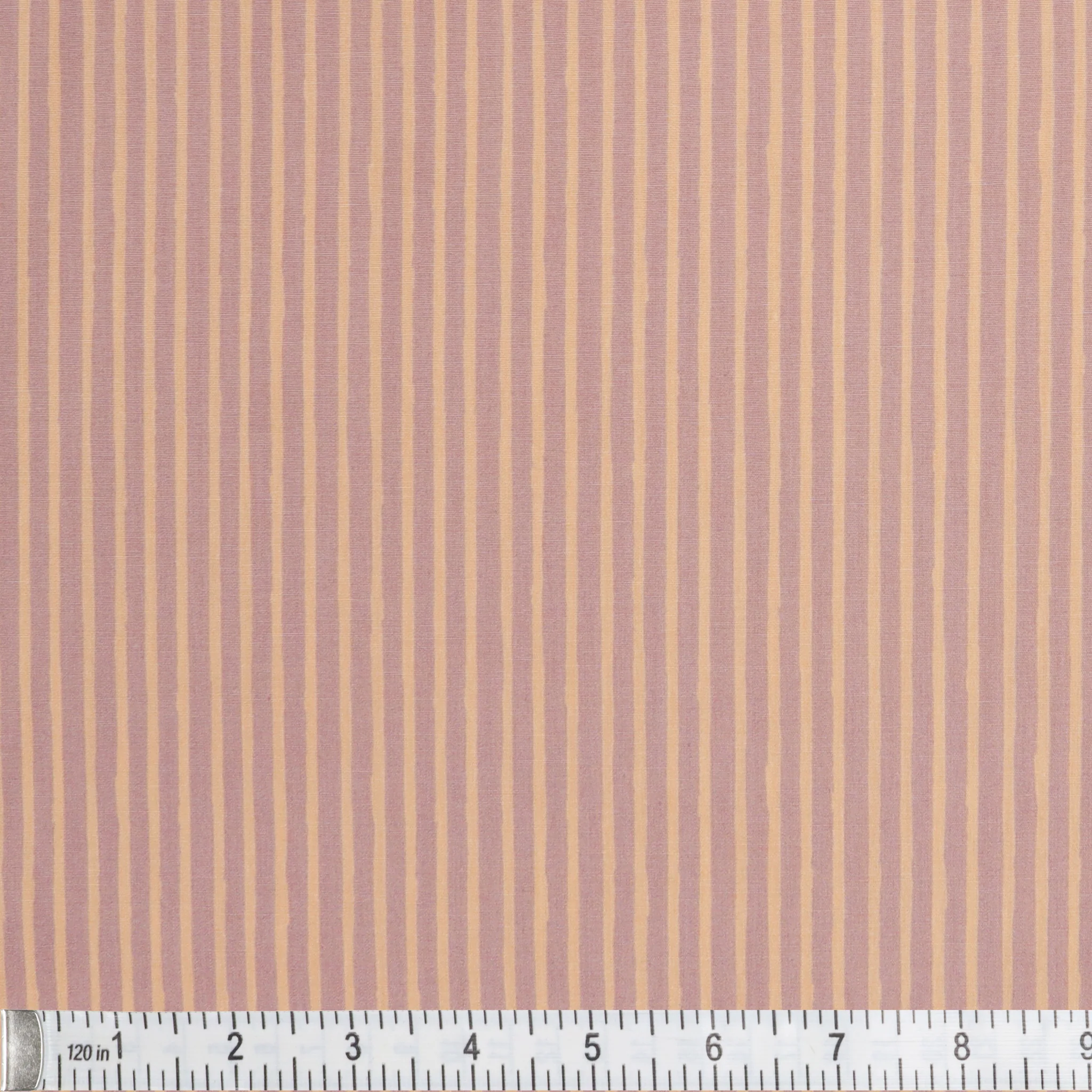 Tangerine Fabric Collection - Striped Field - Image 2
