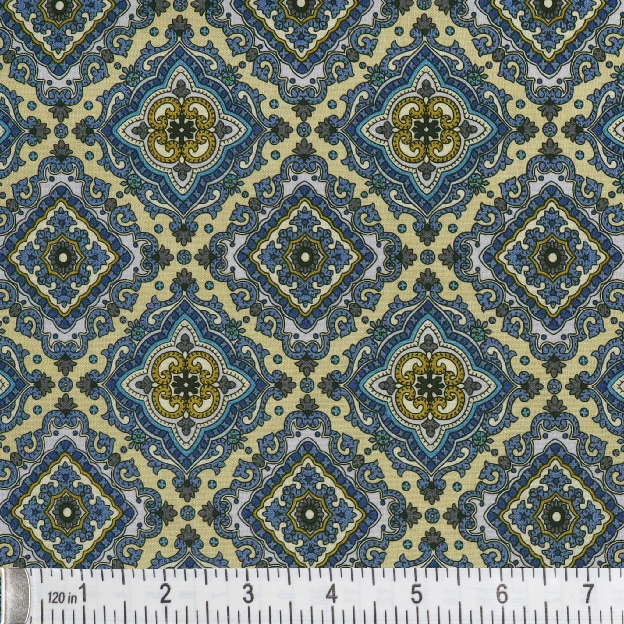 The Drawing Room Fabric Collection - After Dinner Mint Blue - Image 2