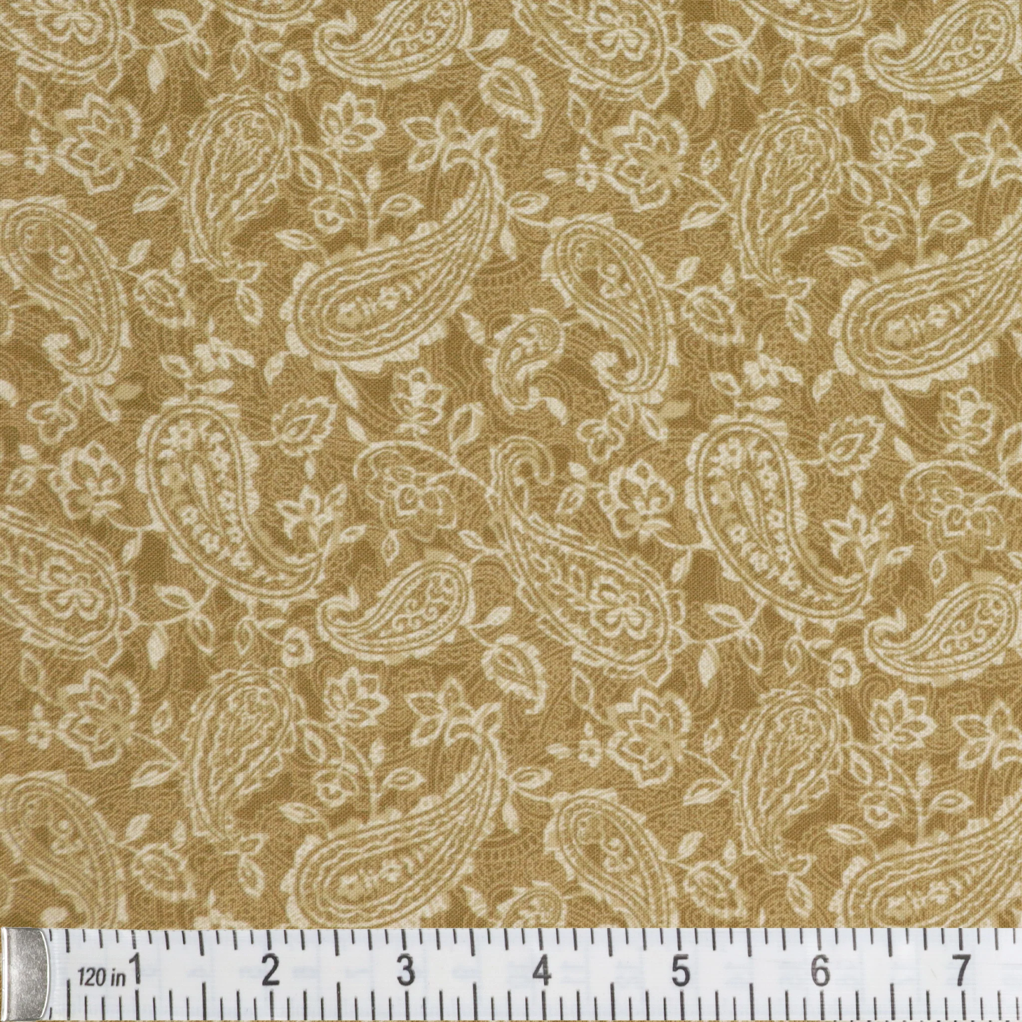 The Drawing Room Fabric Collection - Side Table Beige - Image 2