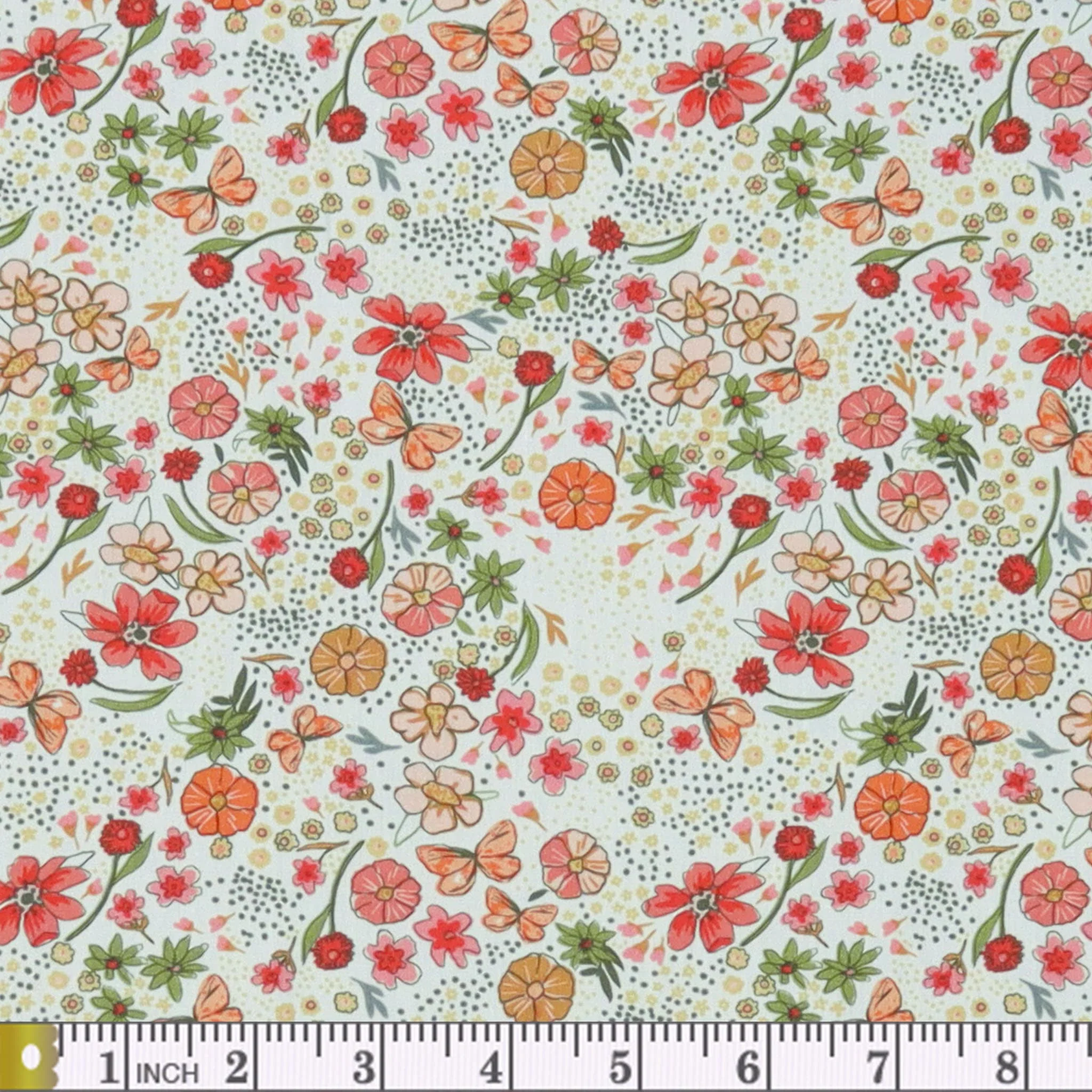 The Flower Fields Fabric Collection - Floral Abundance Shine - Image 2