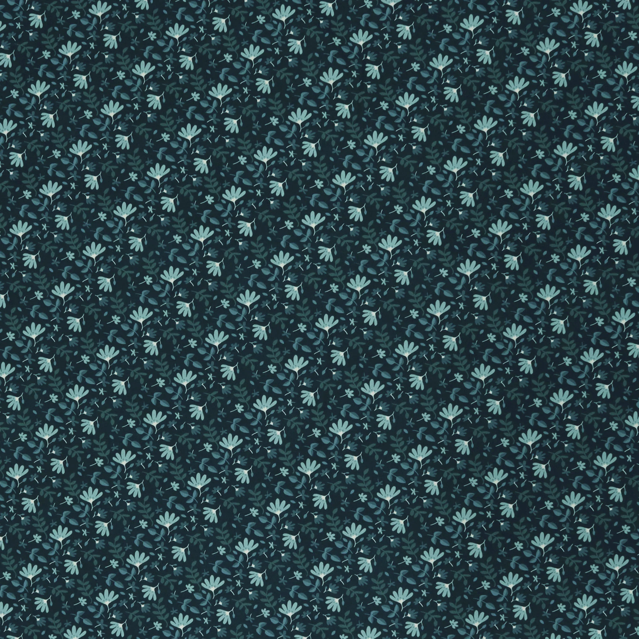 The Flower Fields Fabric Collection - Floweret Fog