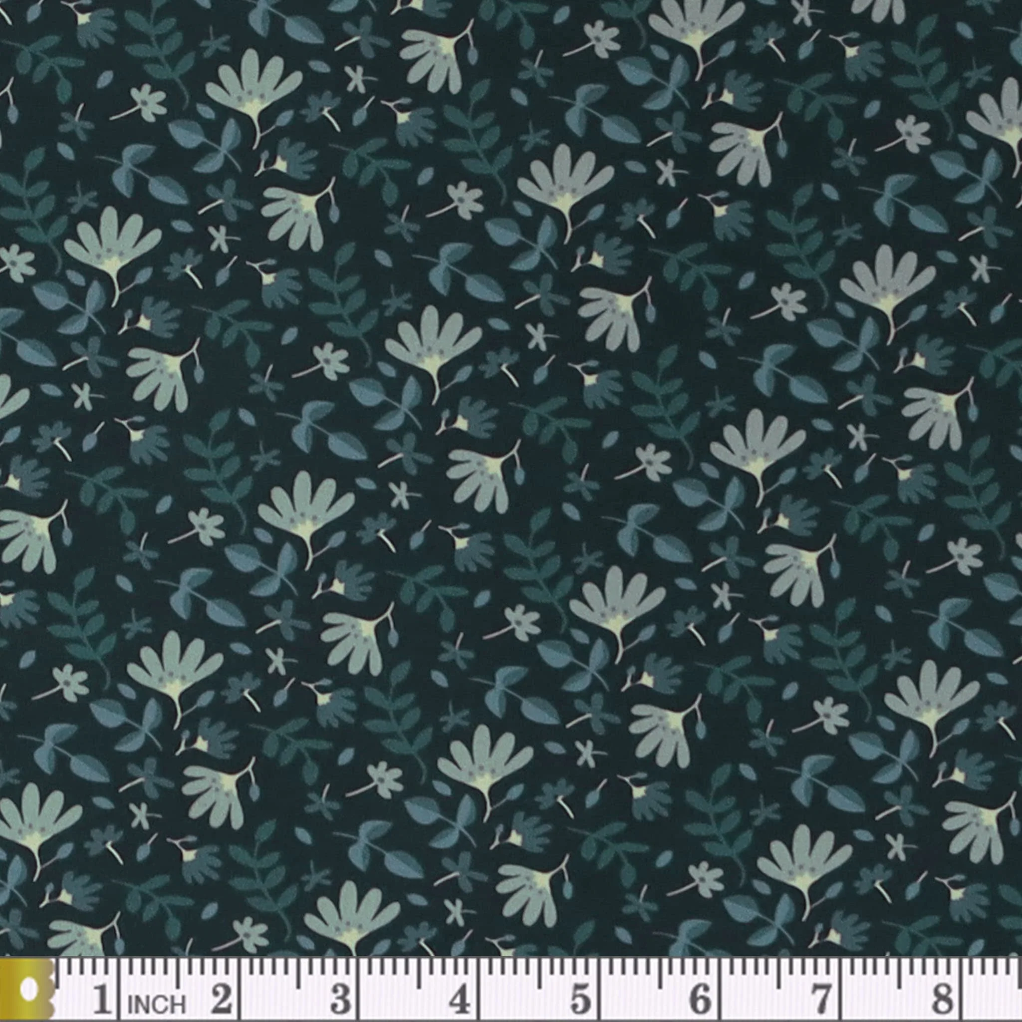 The Flower Fields Fabric Collection - Floweret Fog - Image 2