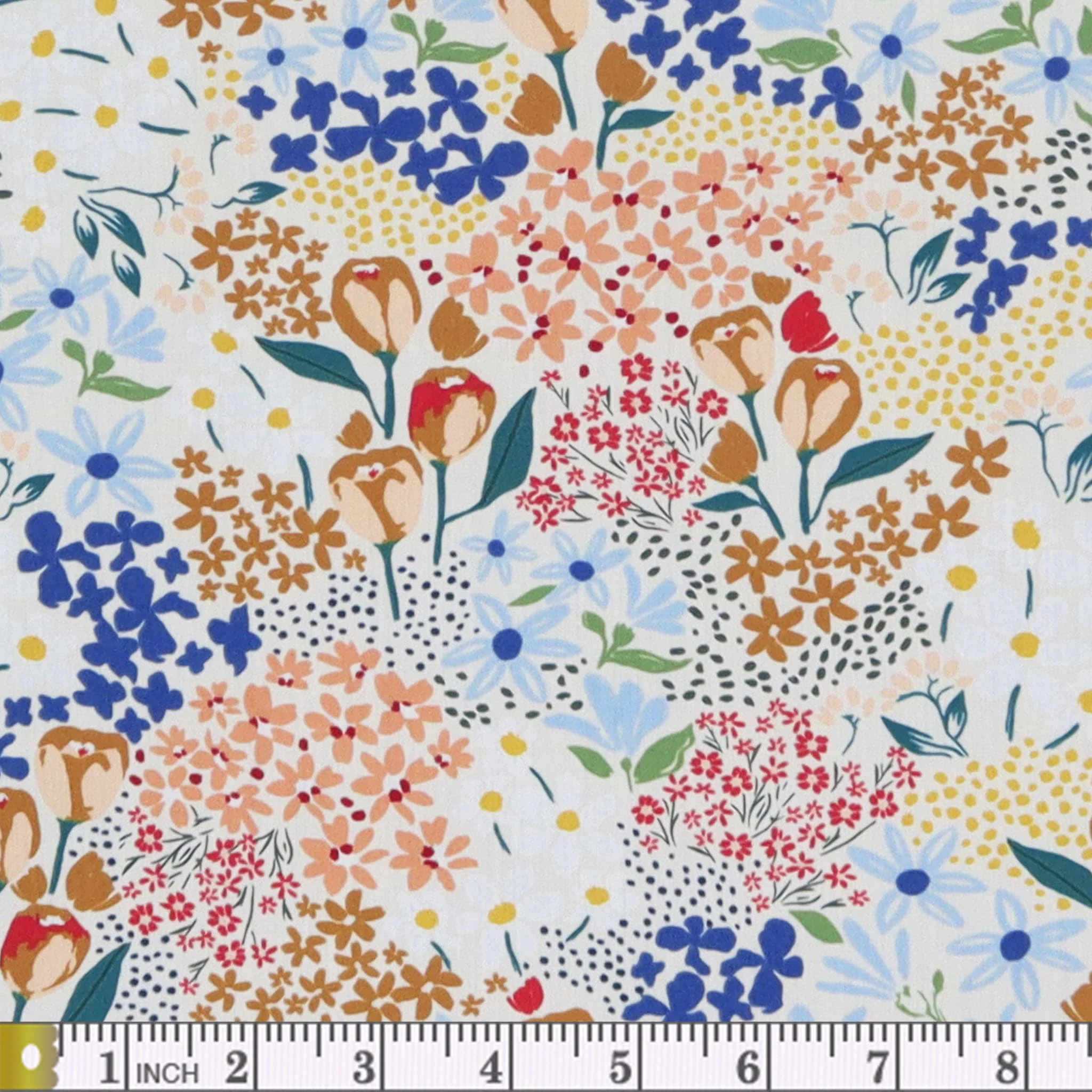 The Flower Fields Fabric Collection - Thriving Flowerfield - Image 2