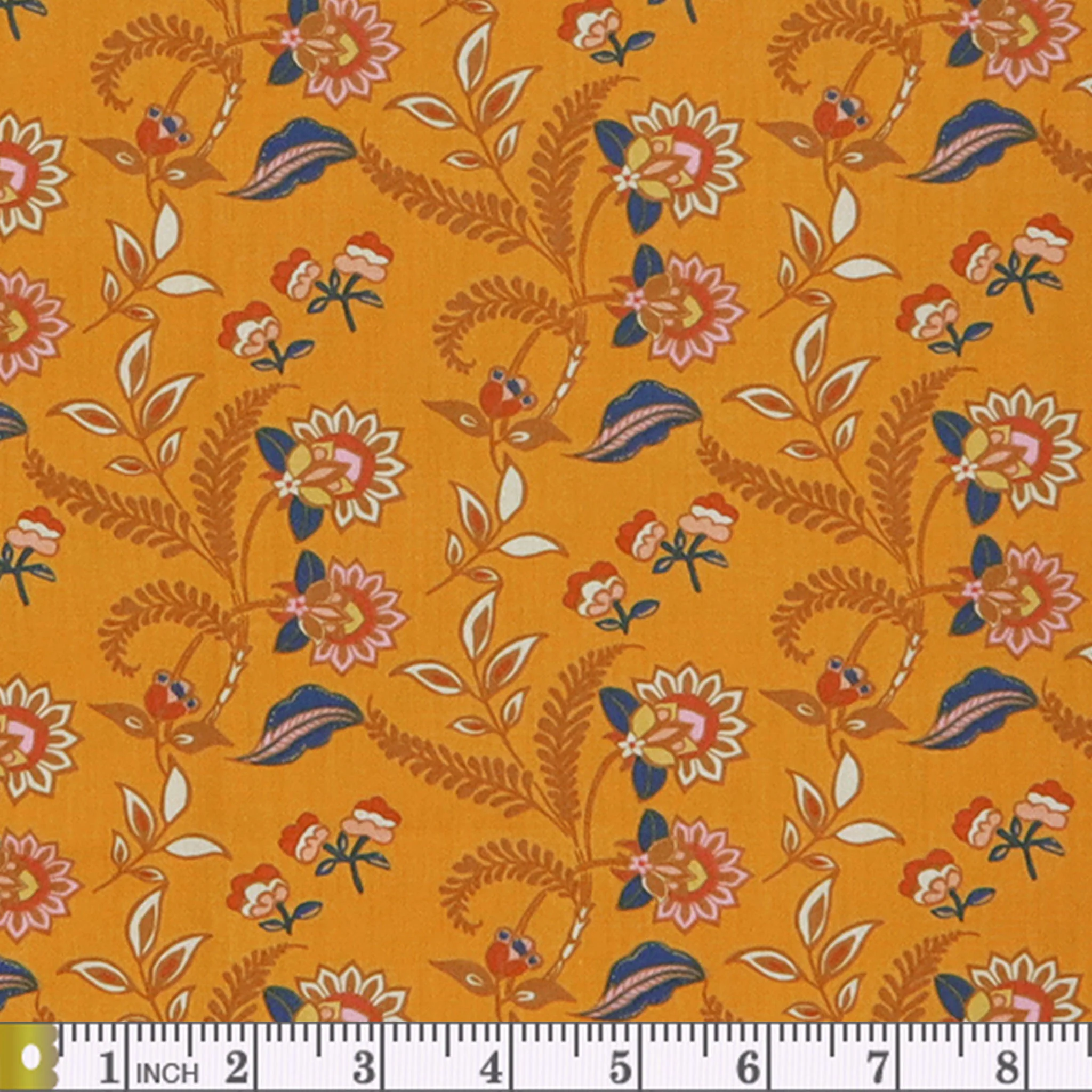 The Flower Fields Fabric Collection - Treillage Gilt - Image 2