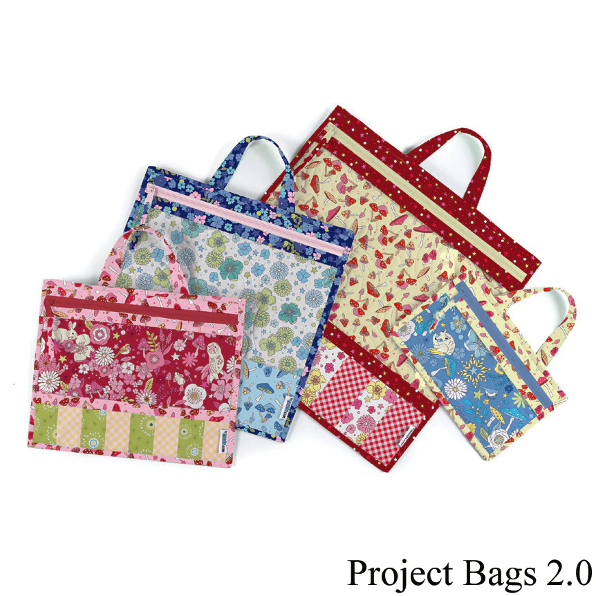 Tiny Secrets Fabric Collection - Hidden Garden Red - Image 7