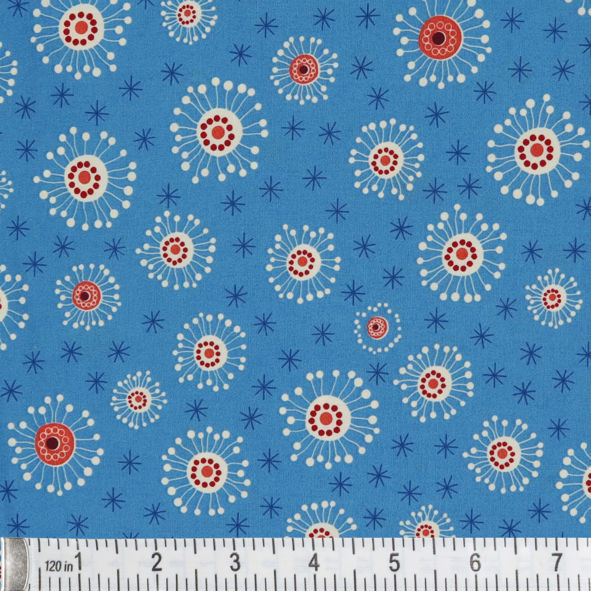 Tiny Secrets Fabric Collection - Fairy Lights Blue - Image 2