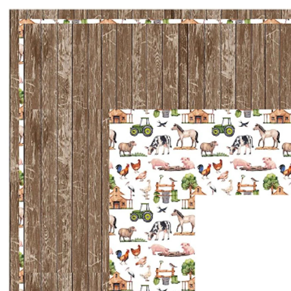 Tractor Hay Day Wall Hanging 42" x 42" - Image 3
