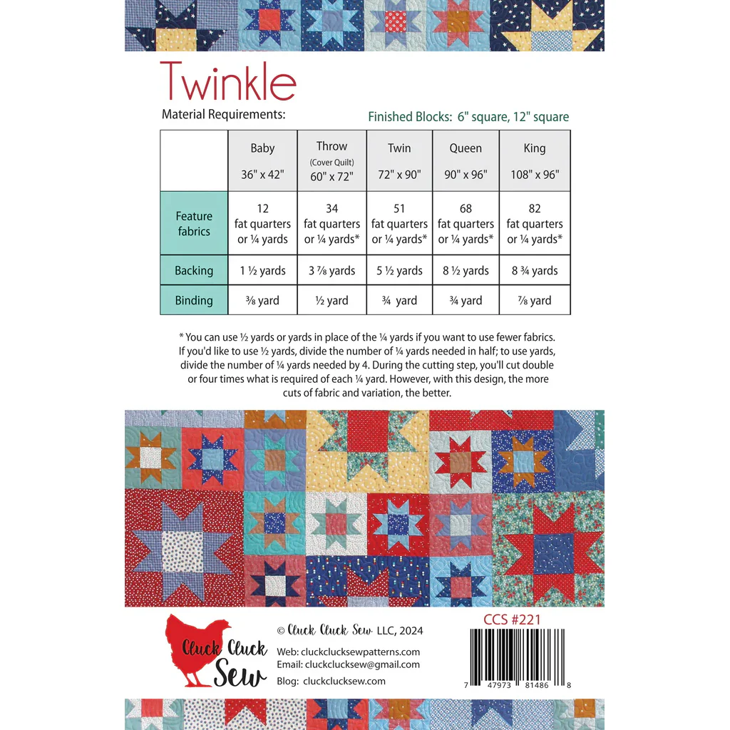 Twinkle Quilt Pattern - Image 3