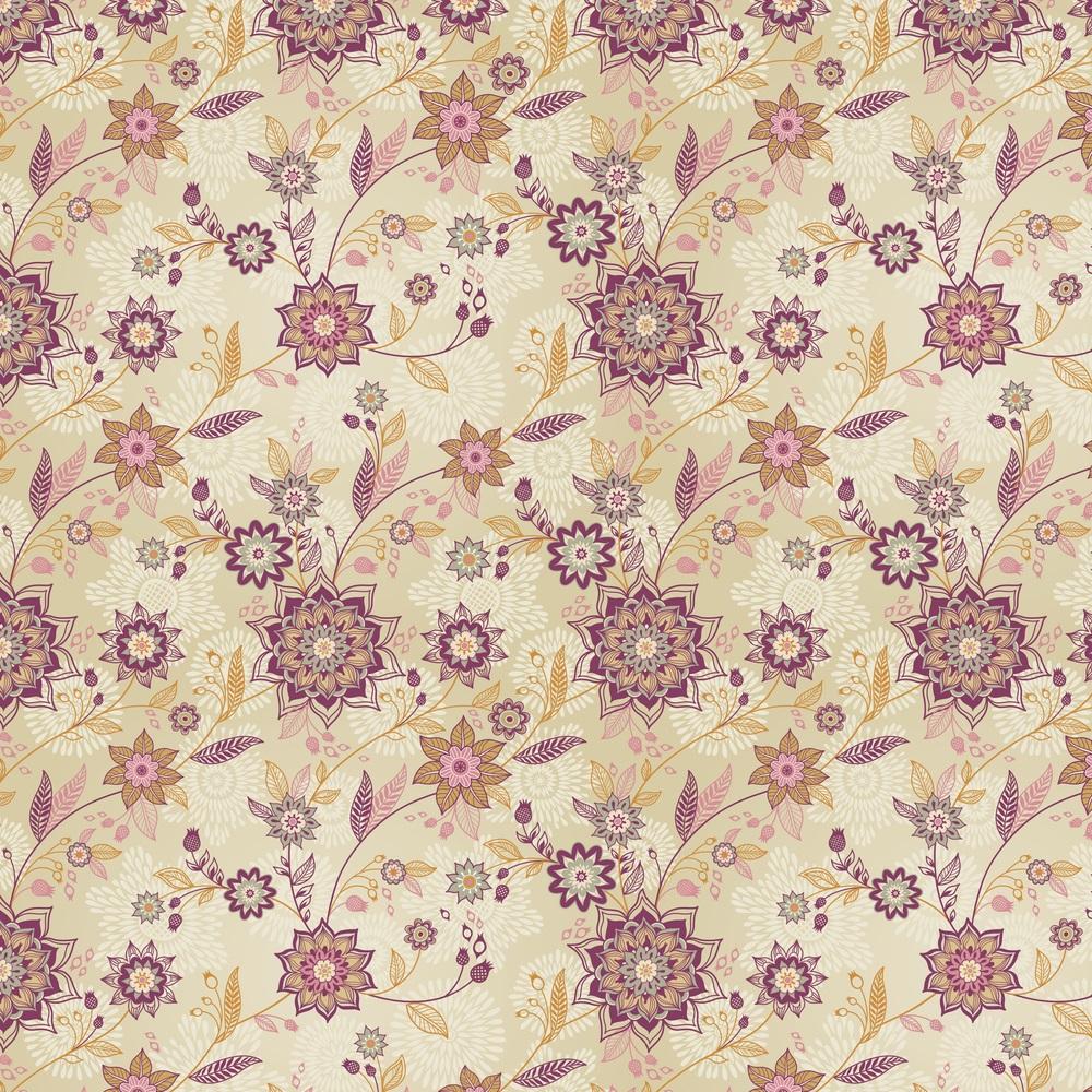Vintage Spring Flowers Fabric