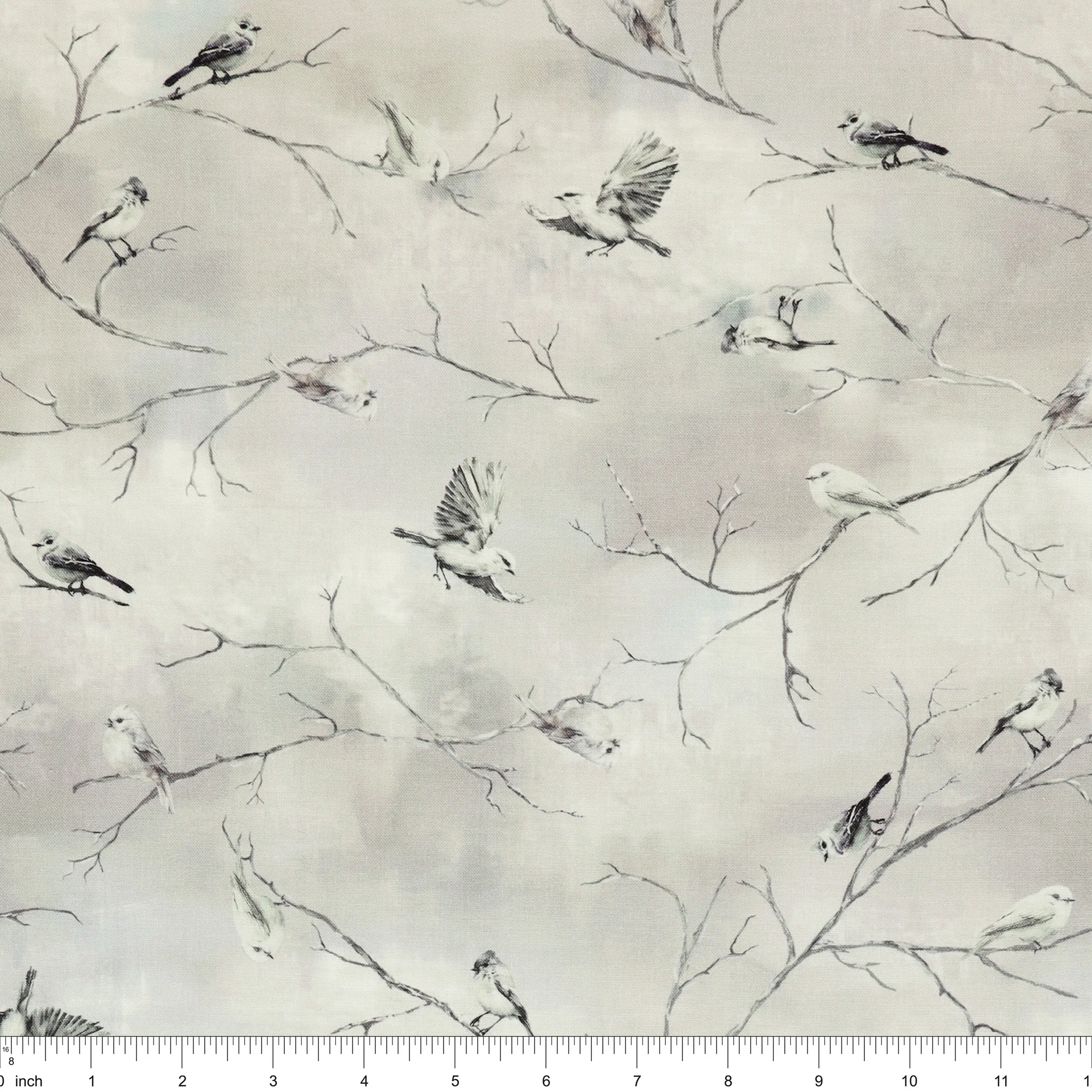 Winter Whisper Fabric Collection - Snowbirds - Image 2