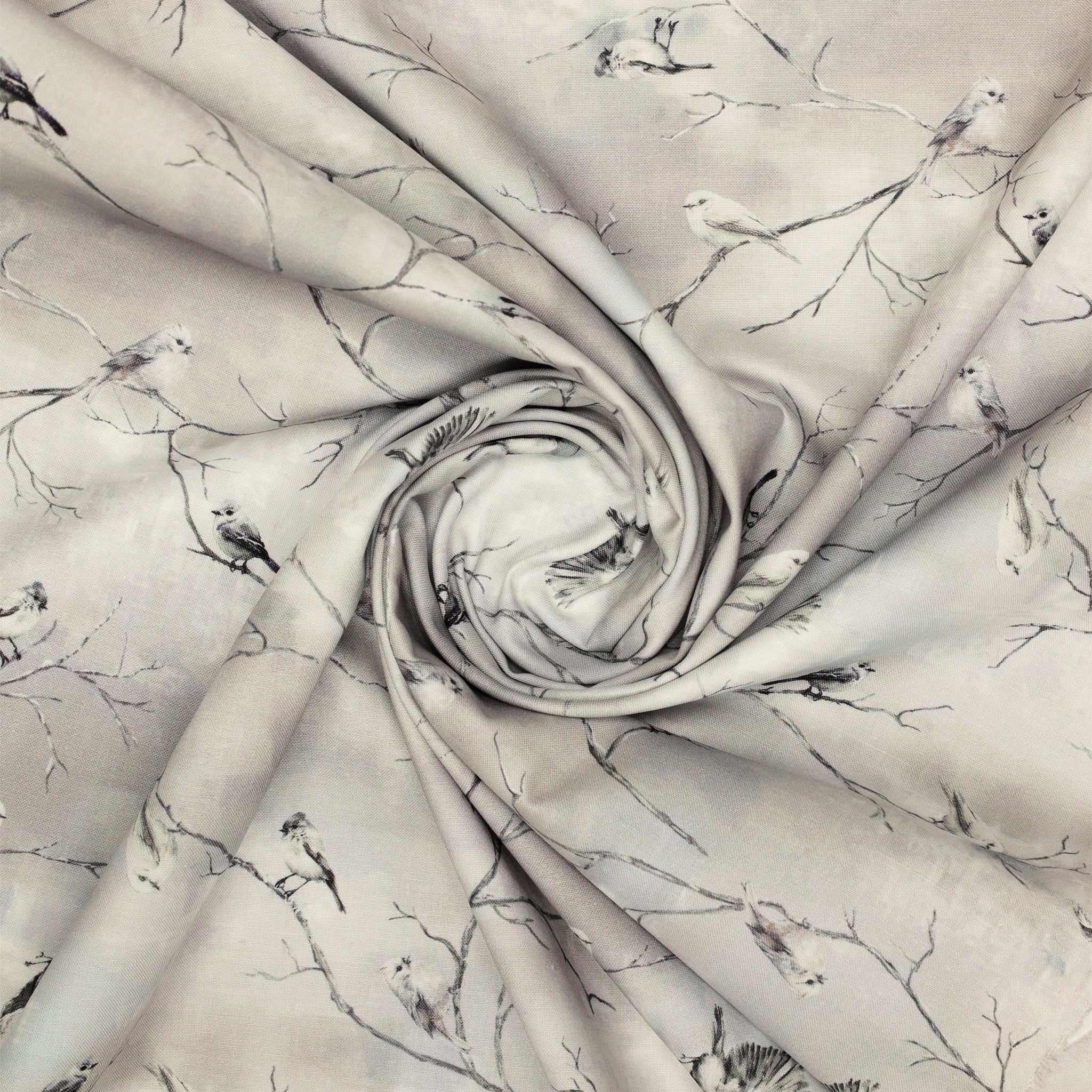 Winter Whisper Fabric Collection - Snowbirds - Image 3